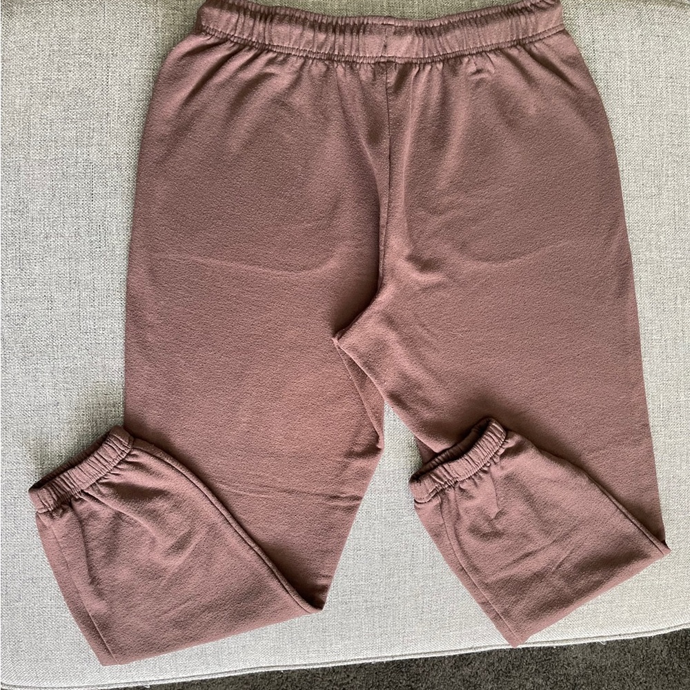 90 Degree By Reflex Brown Joggers with Elastic Waistband